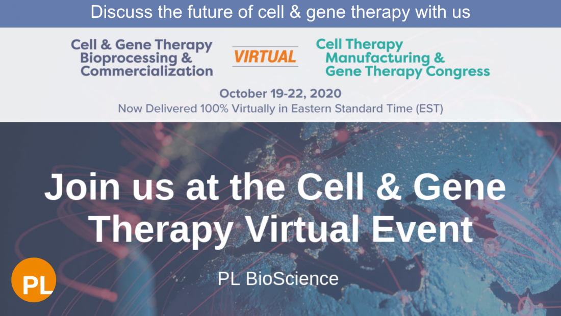 Cell and Gene therapy congress 2020 PL BioScience