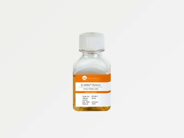 ELAREM Perform GMP human Platelet Lysate 50ml