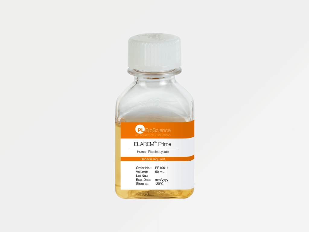 ELAREM Prime-FD PLUS 500ml Human Platelet Lysate PL BioScience