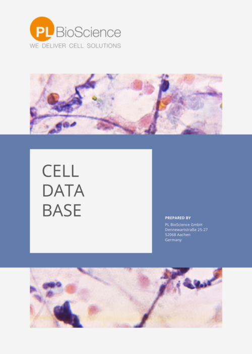 Cell Database summary for Human Platelet Lysate