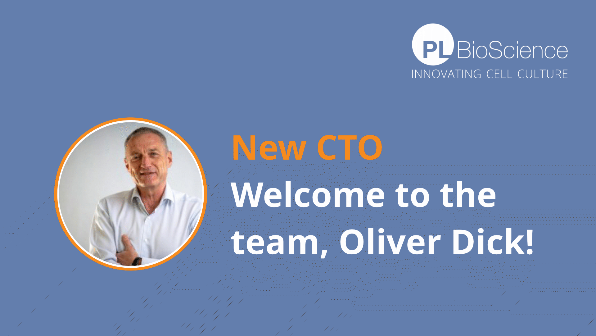 Picture of new CTO Oliver Dick
