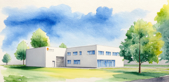 Sketch of the project of the new PL BioScience facility.