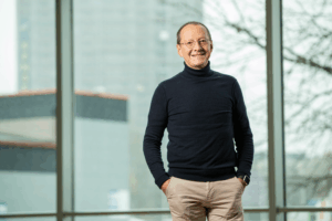 A portrait of Dr. Siegfried Ebner, Head of Portfolio & Business Development at PL BioScience.