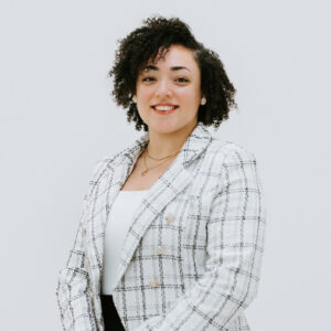 A portrait of Sherry Shehat, Junior Scientist at PL BioScience.